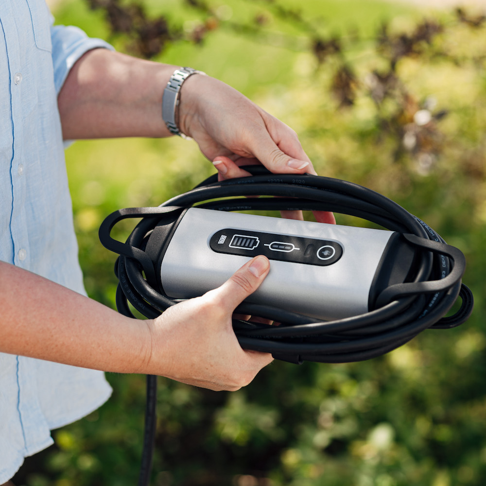 Bärbar Smart Laddbox emove Laddkabel