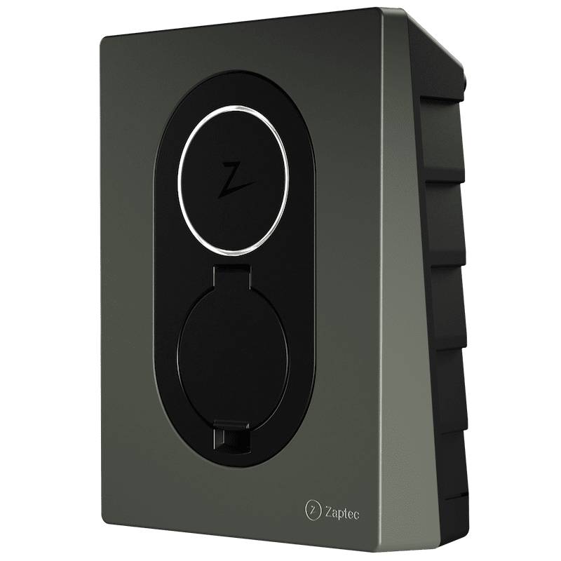 Zaptec Go 22 kW Moss Green